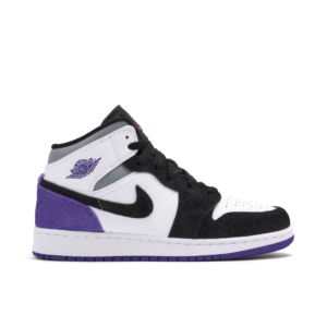 Jordan 1 Mid SE Purple (GS) BQ6931-105 - Arviolet photo 1