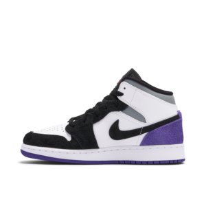 Jordan 1 Mid SE Purple (GS) BQ6931-105 - Arviolet photo 2