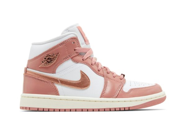 Jordan 1 Mid SE Red Stardust (Women's) FB9892-670 - Arviolet photo 1