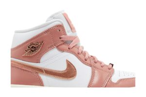Jordan 1 Mid SE Red Stardust (Women's) FB9892-670 - Arviolet photo 2