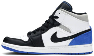 Jordan 1 Mid SE Royal Black Toe 852542-102 - Arviolet photo 2