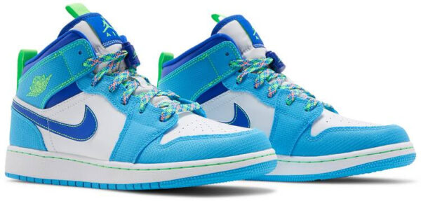Jordan 1 Mid SE Sprite Blue (GS) DA8010-400 - Arviolet photo 3