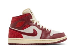 Jordan 1 Mid SE Tiki Leaf Team Red (Women's) DZ2820-601 - Arviolet photo 1