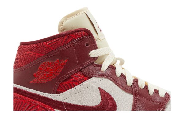 Jordan 1 Mid SE Tiki Leaf Team Red (Women's) DZ2820-601 - Arviolet photo 2