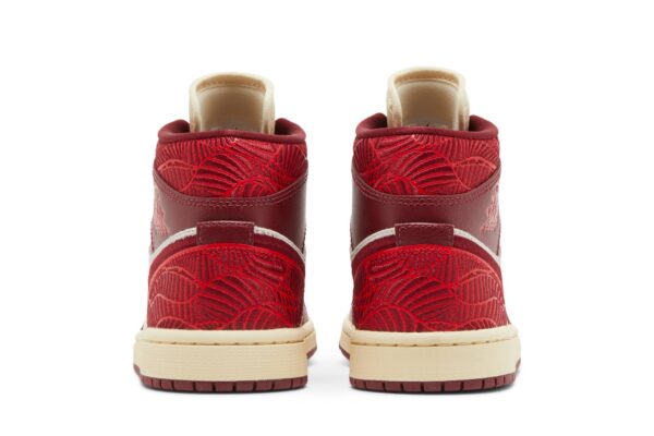 Jordan 1 Mid SE Tiki Leaf Team Red (Women's) DZ2820-601 - Arviolet photo 6