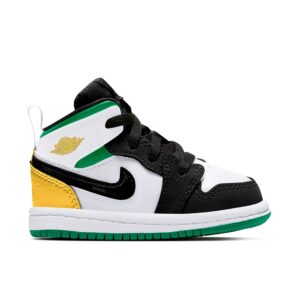 Jordan 1 Mid SE White Laser Orange Lucky Green (TD) BQ6933-101 - Arviolet photo 1