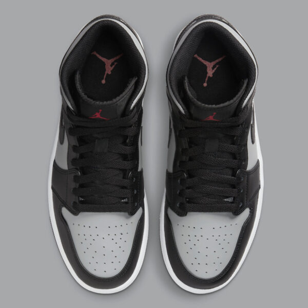 Jordan 1 Mid Shadow Red 554724-096 - Arviolet photo 5