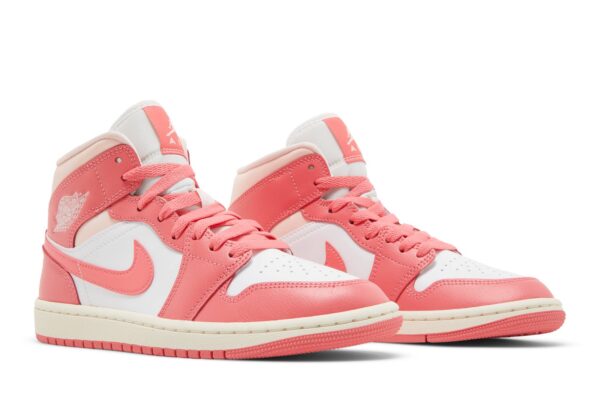 Jordan 1 Mid Strawberries and Cream (Women's) BQ6472-186 - Arviolet photo 8