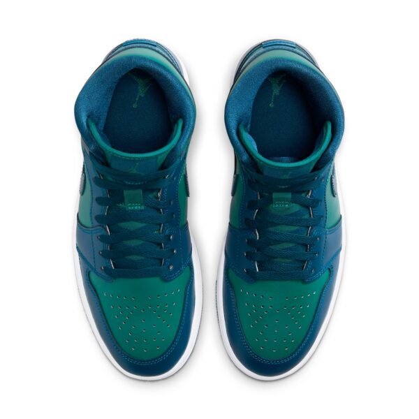 Jordan 1 Mid Teal French Blue (Women's) BQ6472-301 - Arviolet photo 5