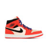 Jordan 1 Mid Team Orange Black 852542-800 - Arviolet photo 1