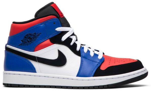 Jordan 1 Mid Top 3 554724-124 - Arviolet photo 1