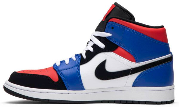 Jordan 1 Mid Top 3 554724-124 - Arviolet photo 2
