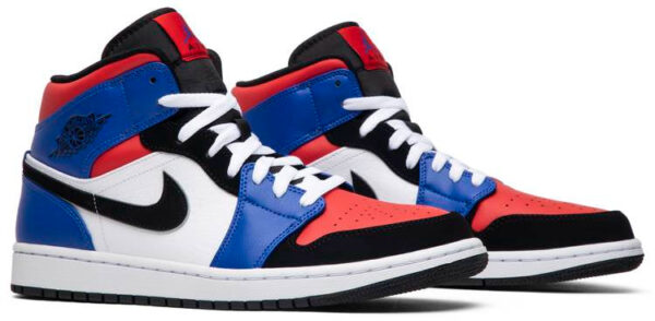 Jordan 1 Mid Top 3 554724-124 - Arviolet photo 3
