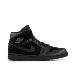 Jordan 1 Mid Triple Black (2018) 554724-050 - Arviolet photo 1