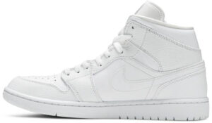Jordan 1 Mid Triple White 2.0 (2020) 554724-130 - Arviolet photo 2