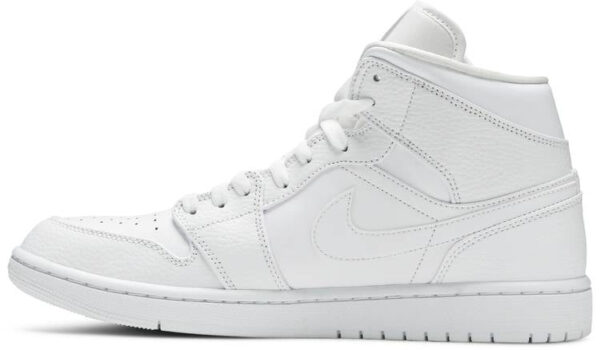 Jordan 1 Mid Triple White 2.0 (2020) 554724-130 - Arviolet photo 2