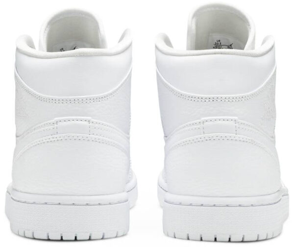 Jordan 1 Mid Triple White 2.0 (2020) 554724-130 - Arviolet photo 4