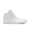 Jordan 1 Mid Triple White (2019) 554724-129 - Arviolet photo 1