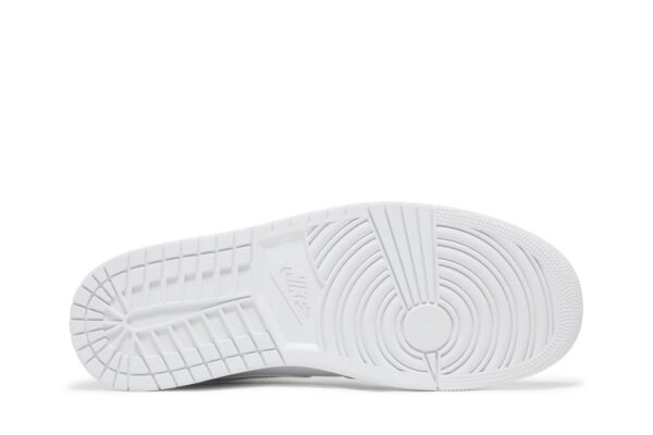 Jordan 1 Mid Triple White 554724-136 - Arviolet photo 4