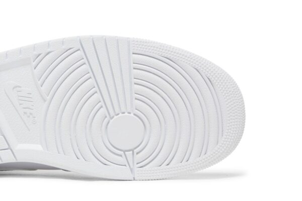 Jordan 1 Mid Triple White 554724-136 - Arviolet photo 5