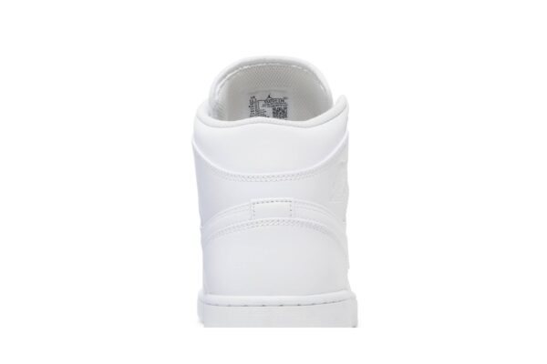 Jordan 1 Mid Triple White 554724-136 - Arviolet photo 7