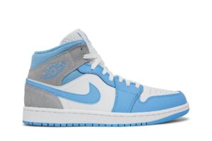 Jordan 1 Mid University Blue Grey DX9276-100 - Arviolet photo 1