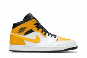 Jordan 1 Mid University Gold 554724-170 - Arviolet photo 1