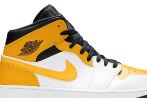 Jordan 1 Mid University Gold 554724-170 - Arviolet photo 2