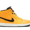 Jordan 1 Mid University Gold Black 554724-700 - Arviolet photo 1