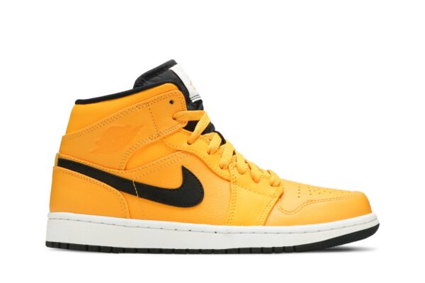 Jordan 1 Mid University Gold Black 554724-700 - Arviolet photo 1