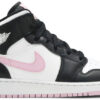 Jordan 1 Mid White Black Light Arctic Pink (GS) 555112-103 - Arviolet photo 1