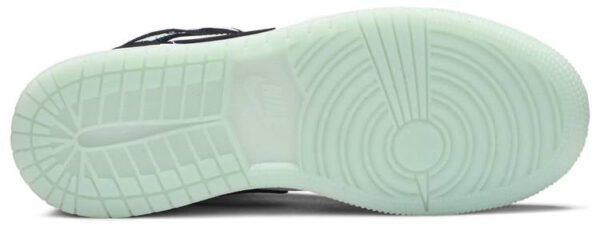 Jordan 1 Mid White Black Teal Tint (GS) BQ6931-103 - Arviolet photo 5