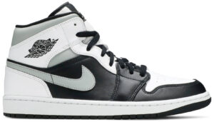 Jordan 1 Mid White Shadow 554724-073 - Arviolet photo 1