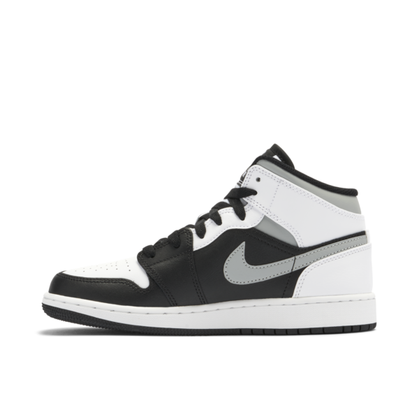 Jordan 1 Mid White Shadow (GS) 554725-073 - Arviolet photo 2