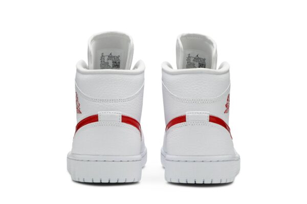 Jordan 1 Mid White University Red (Women's) BQ6472-106 - Arviolet photo 6