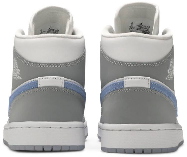 Jordan 1 Mid Wolf Grey Aluminum (Women's) BQ6472-105 - Arviolet photo 4