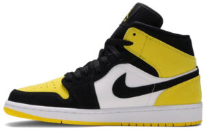 Jordan 1 Mid Yellow Toe Black 852542-071 - Arviolet photo 2