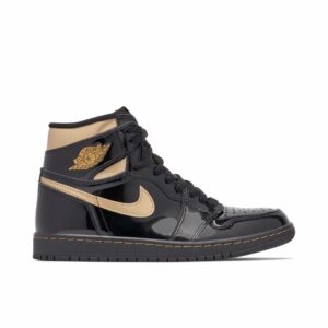 Jordan 1 Retro High Black Metallic Gold (2020) 555088-032 - Arviolet photo 1