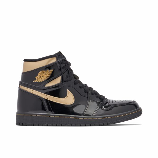 Jordan 1 Retro High Black Metallic Gold (2020) 555088-032 - Arviolet photo 1