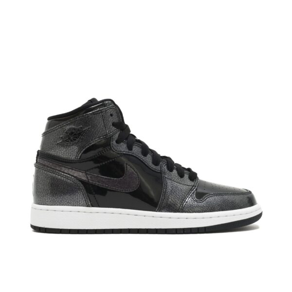 Jordan 1 Retro High Black Patent (GS) 705300-017 - Arviolet photo 1
