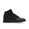 Jordan 1 Retro High Black Perforated (GS) 575441-002 - Arviolet photo 1