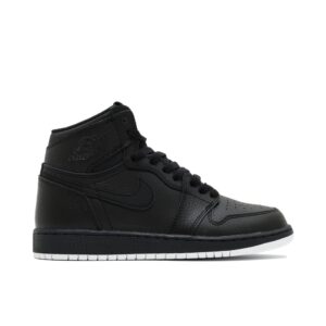 Jordan 1 Retro High Black Perforated (GS) 575441-002 - Arviolet photo 1