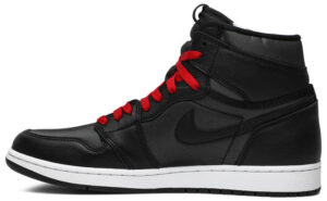 Jordan 1 Retro High Black Satin Gym Red 555088-060 - Arviolet photo 2