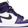 Jordan 1 Retro High Court Purple White 555088-500 - Arviolet photo 1