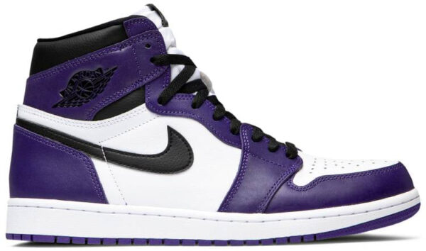Jordan 1 Retro High Court Purple White 555088-500 - Arviolet photo 1
