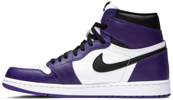 Jordan 1 Retro High Court Purple White 555088-500 - Arviolet photo 2
