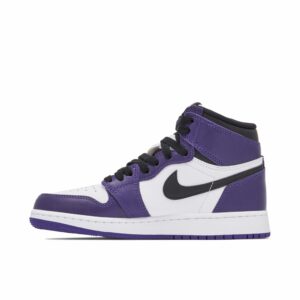 Jordan 1 Retro High Court Purple White (GS) 575441-500 - Arviolet photo 2