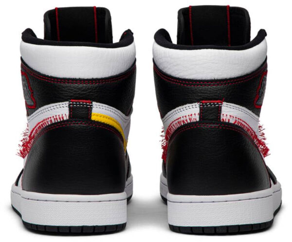 Jordan 1 Retro High Defiant White Black Gym Red CD6579-071 - Arviolet photo 4