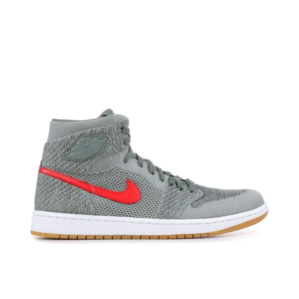 Jordan 1 Retro High Flyknit Clay Green 919704-333 - Arviolet photo 1