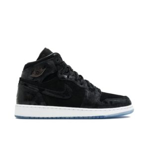 Jordan 1 Retro High Heiress Black Suede (GS) 832596-001 - Arviolet photo 1